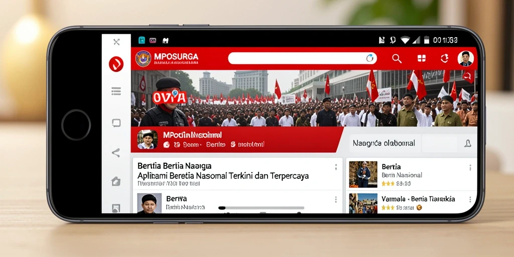 Tampilan antarmuka MPOSURGA yang modern dan sederhana.