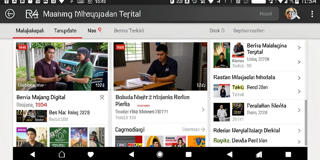Tampilan antarmuka RR44 yang ramah pengguna dan informatif.
