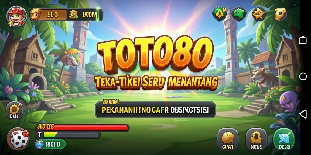 Screenshot antarmuka TOTO80 yang menampilkan berbagai teka-teki menarik.